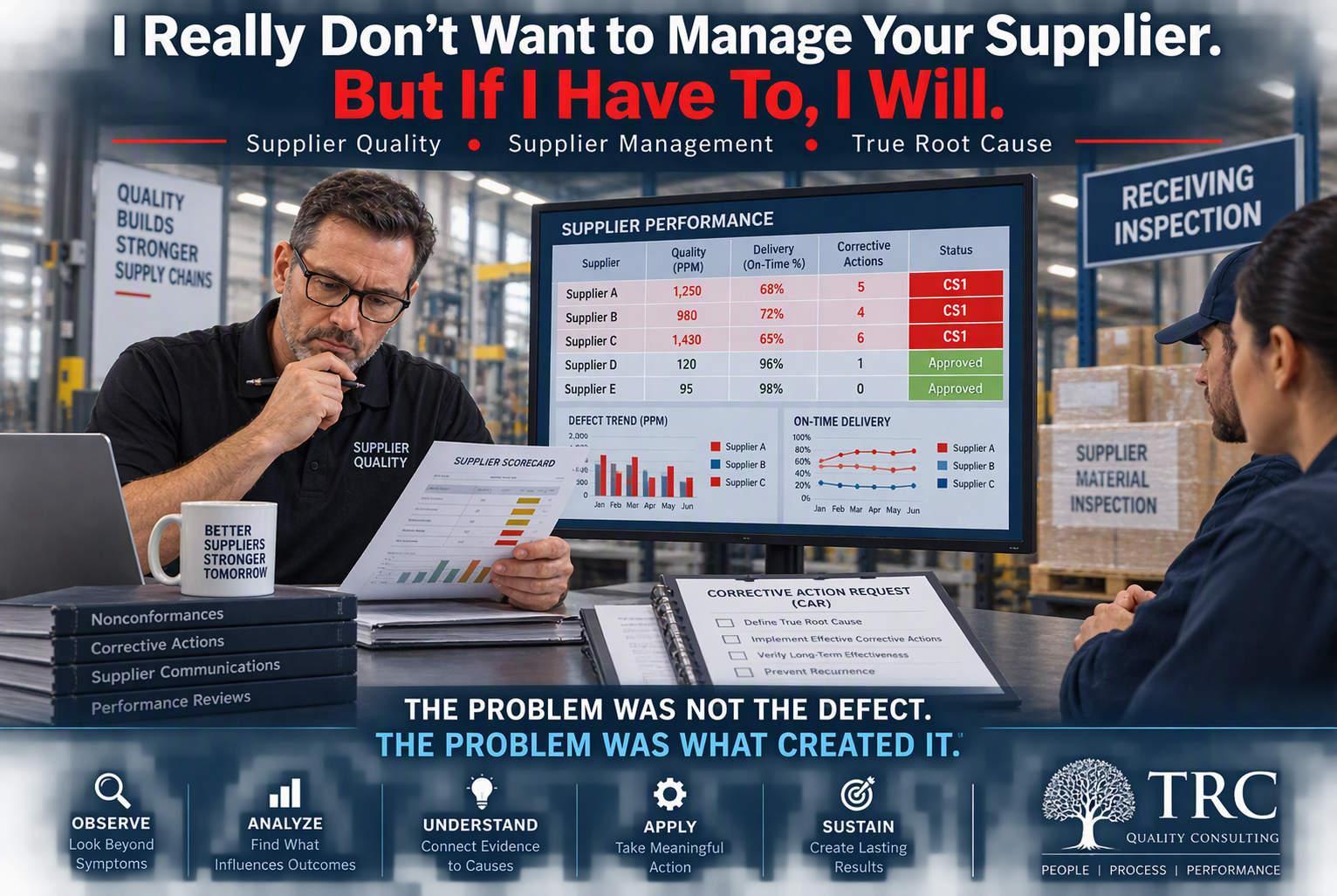 I Really Don't Want to Manage Your Supplier. But If I Have To, I Will.