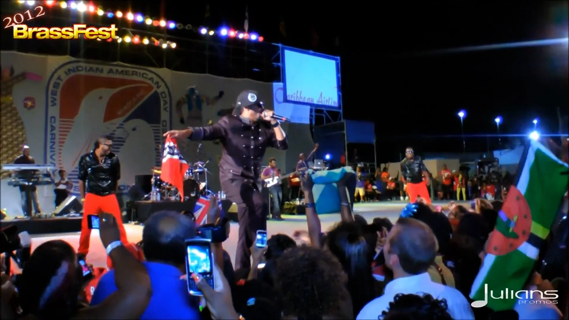 Brass Fest NYC 2012: Machel Montano, Mr. Vegas &amp; Krosfyah: Julianspromos Highlights