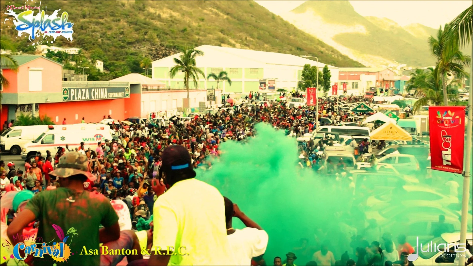 Paint, Powder &amp; Water: 2015 St. Maarten J’ouvert Morning with Splash