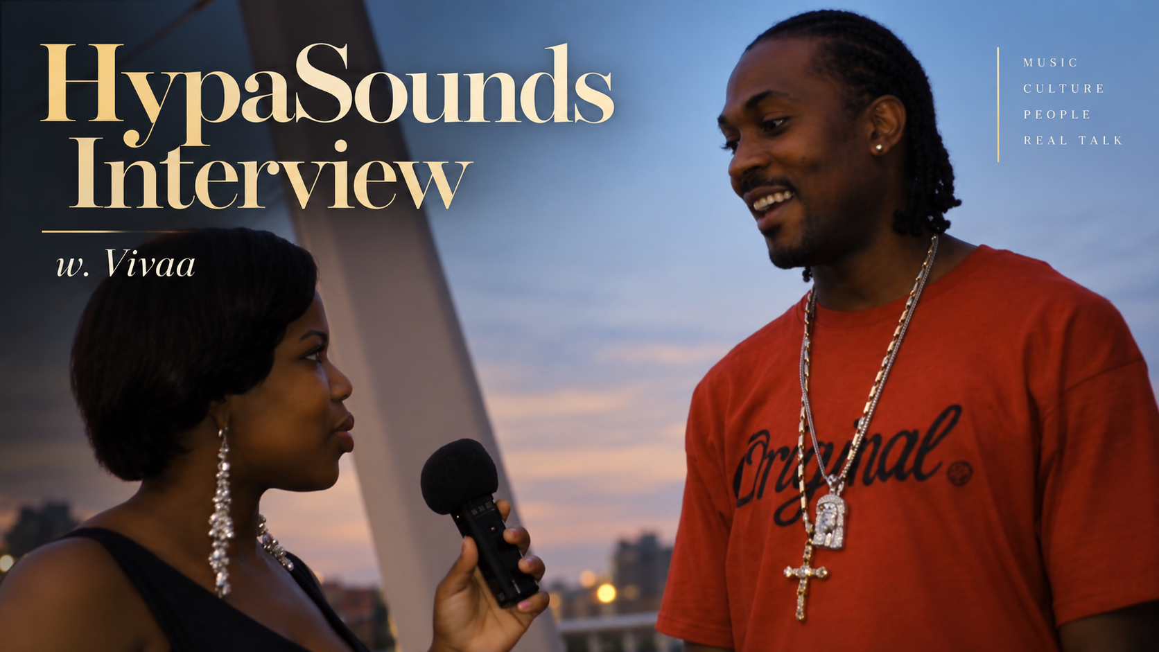 Hypasounds Talks with Vivaa Outside the Brooklyn Museum | 2011