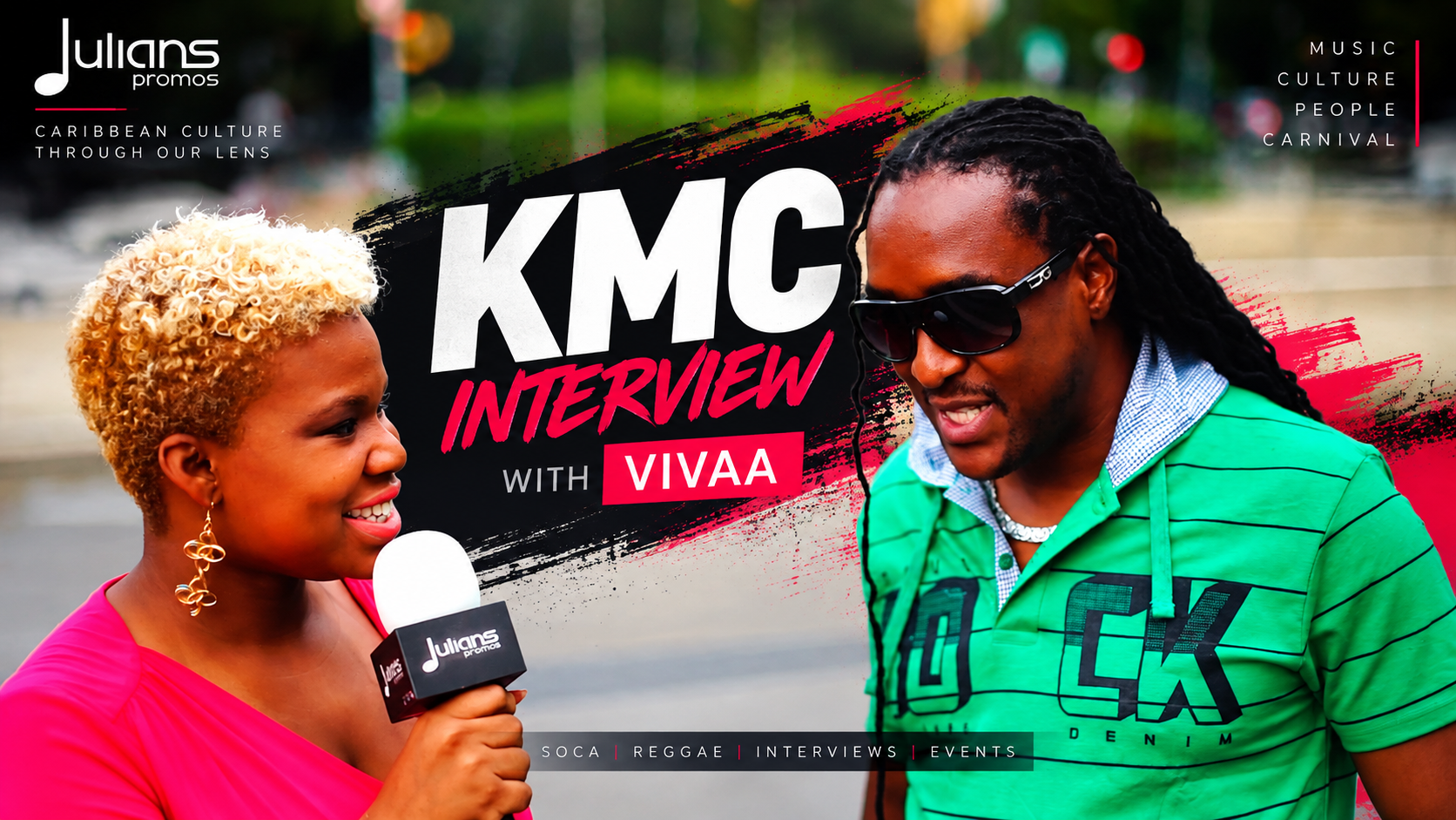 KMC in New York 2014: Vivaa Interviews the Soca Artist Outside the Brooklyn Museum
