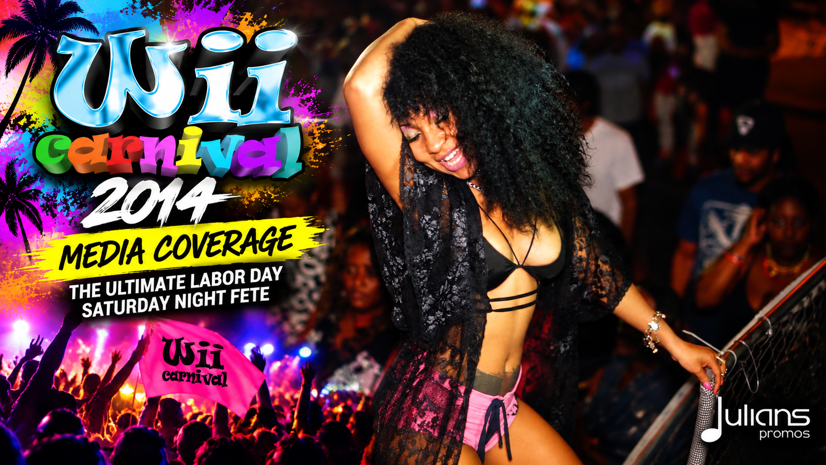 Wii Carnival New York 2014: Machel Montano &amp; Soca Stars in Brooklyn