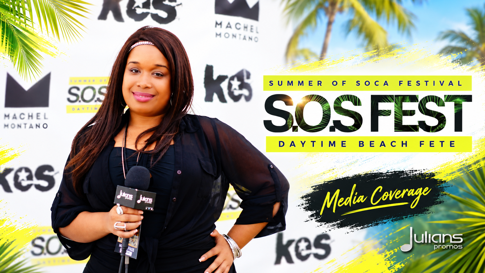 SOS Fest Toronto 2015: Machel Montano, Kes &amp; Soca at Wild Water Kingdom
