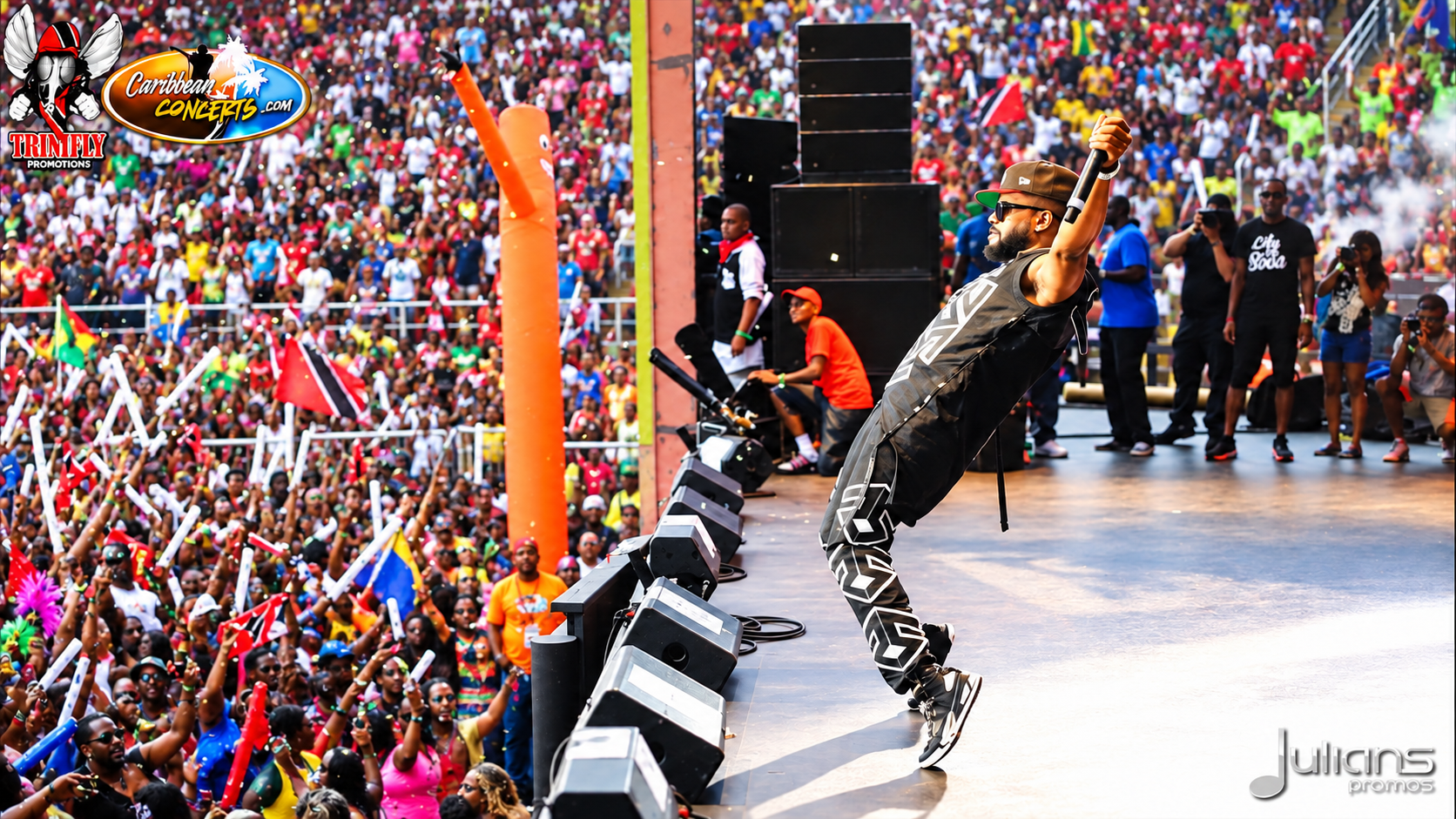 Machel Montano Leads the 10th Annual Six Flags Caribbean Concert in 2015