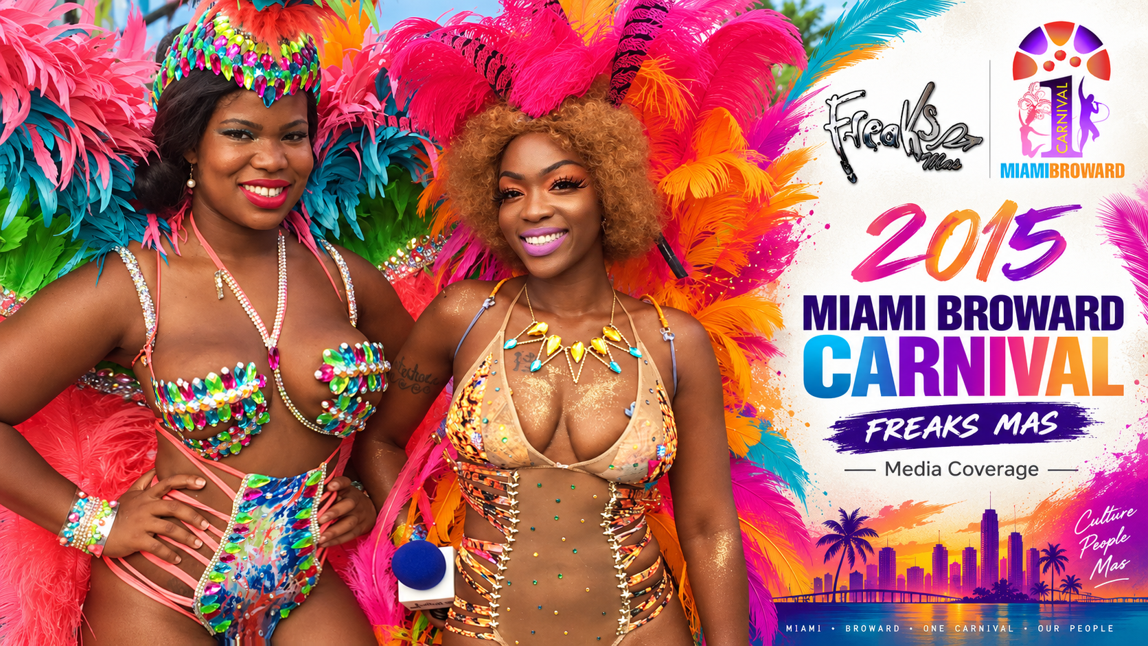 Miami Carnival 2015: Freaks Mas on the Road at Miami-Dade Fairgrounds