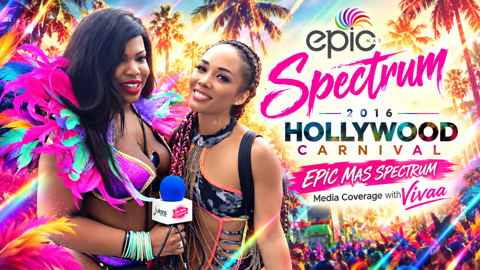 Hollywood Carnival 2016: EPIC Mas Brings “SPECTRUM” to Hollywood Boulevard