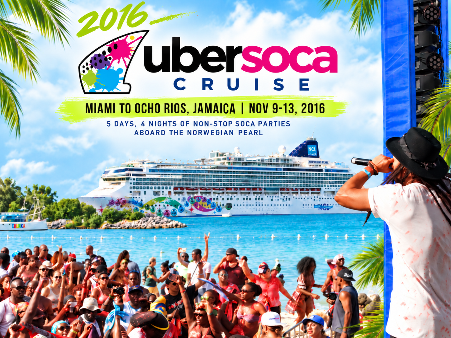 Ubersoca Cruise 2016: Inside the First-Ever Sailing That Took Soca to Sea