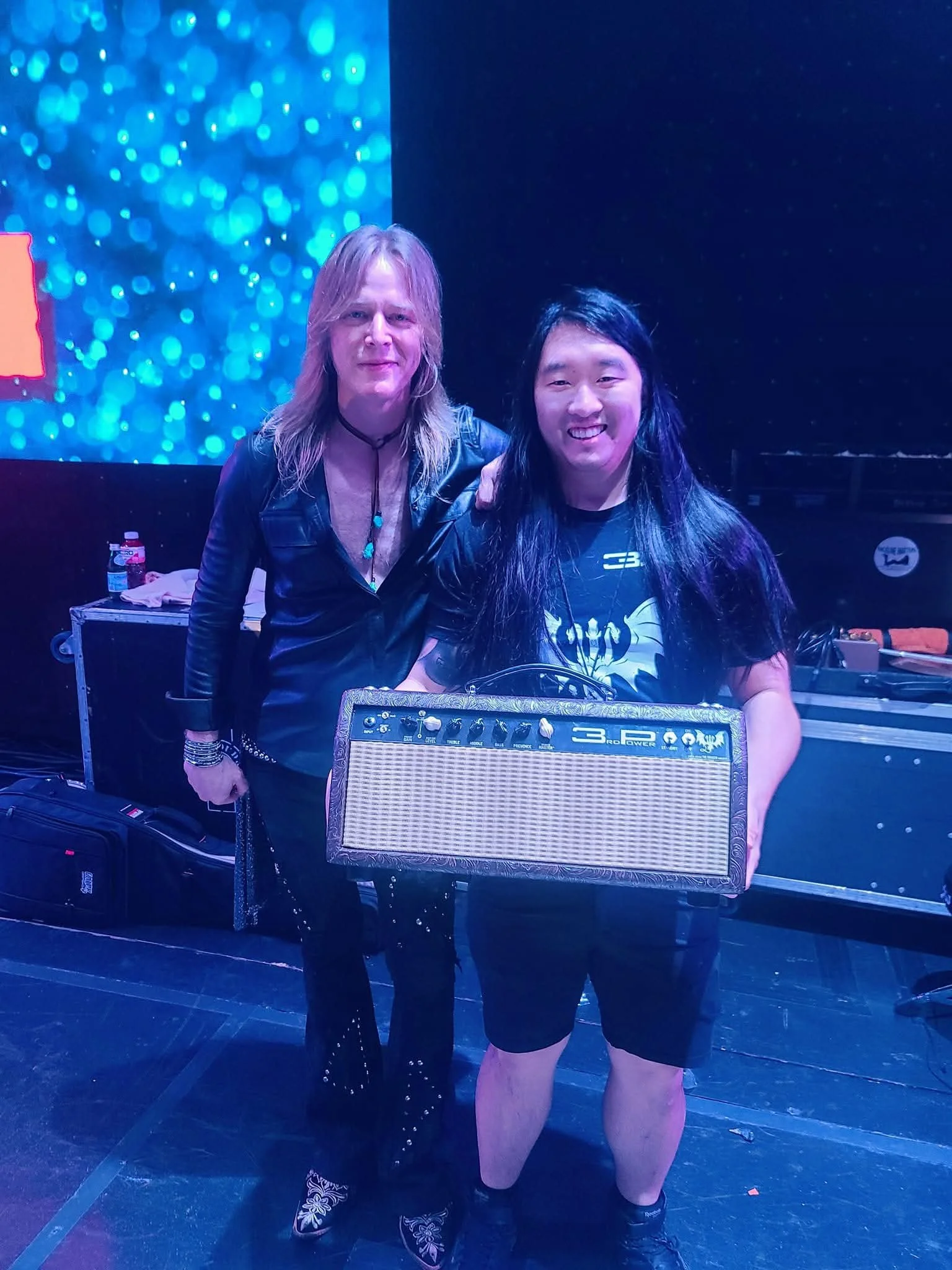 Tech for Jeremy Asbrock (Ace Frehley)