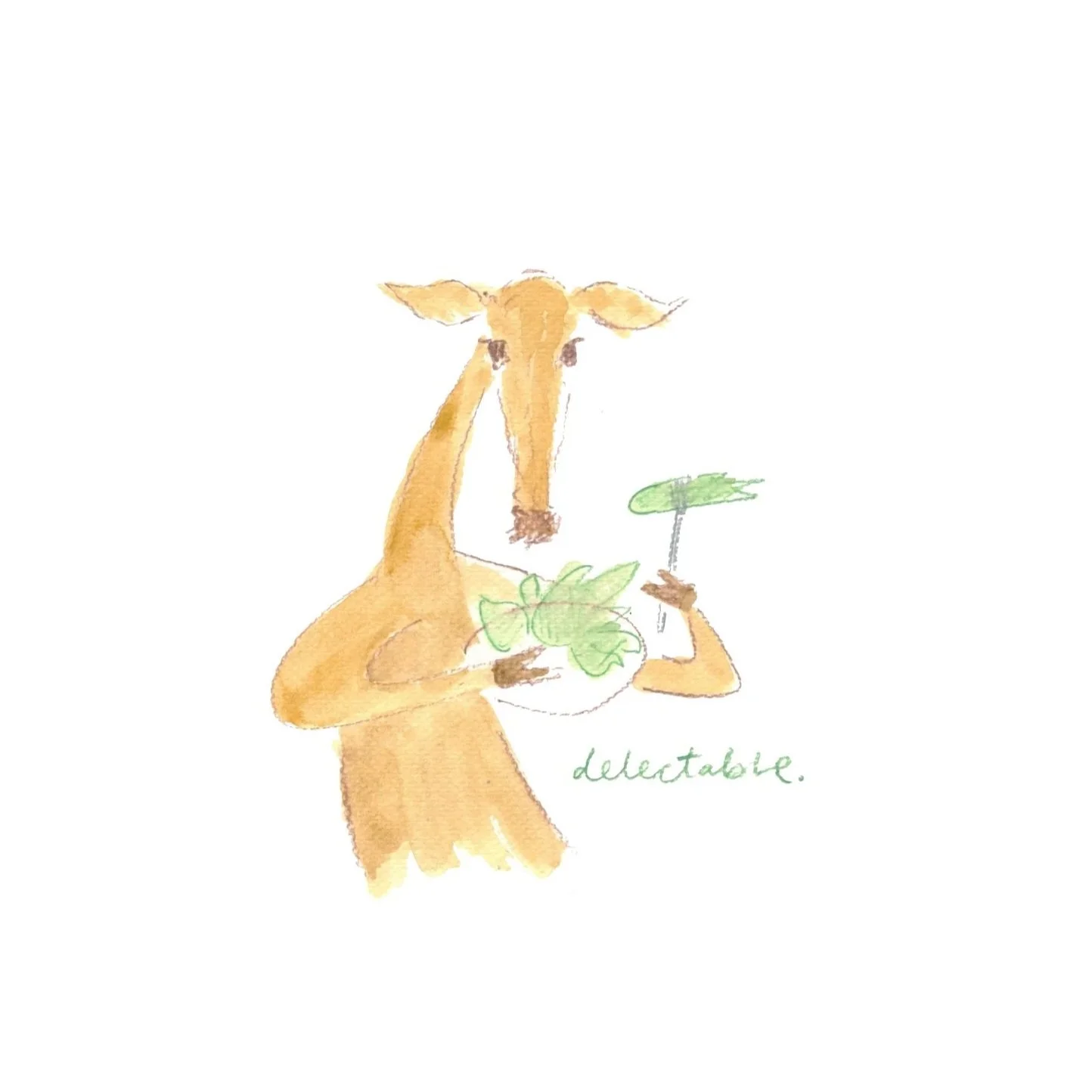 a beloved deer we named Leah