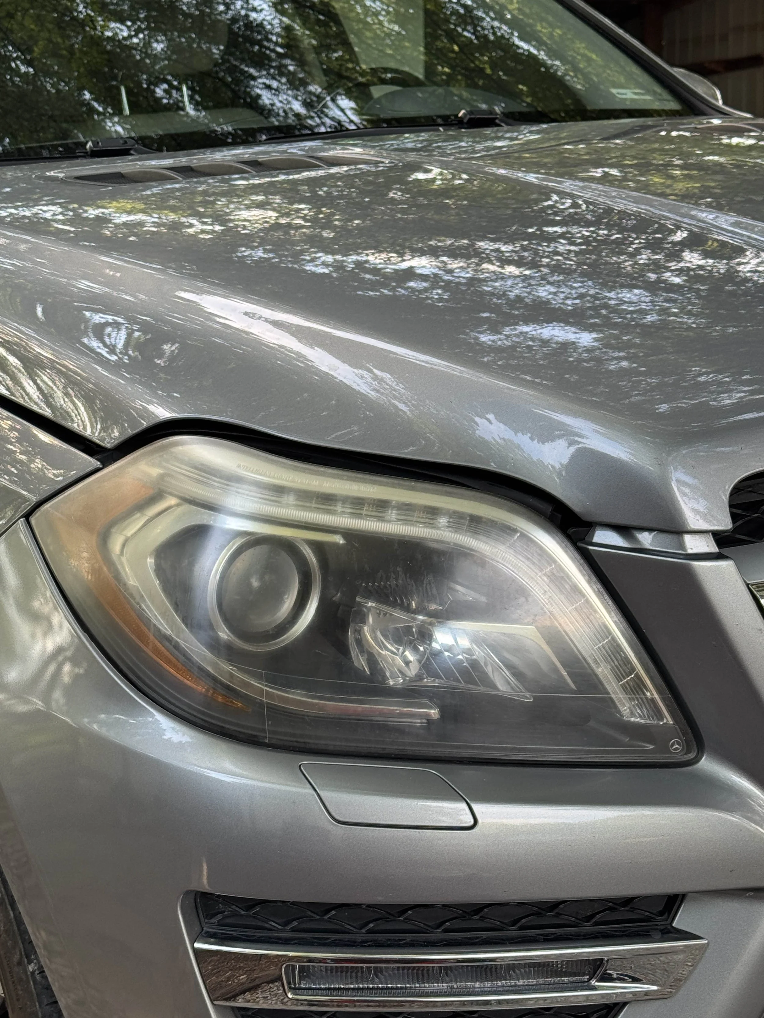 Mercedes Single Headlight restoration in Florence AL