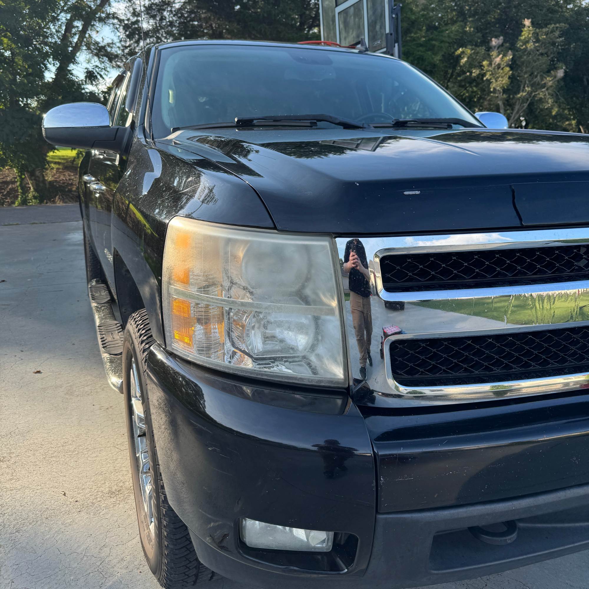 Chevy Silverado headlight restoration Killen Alabama