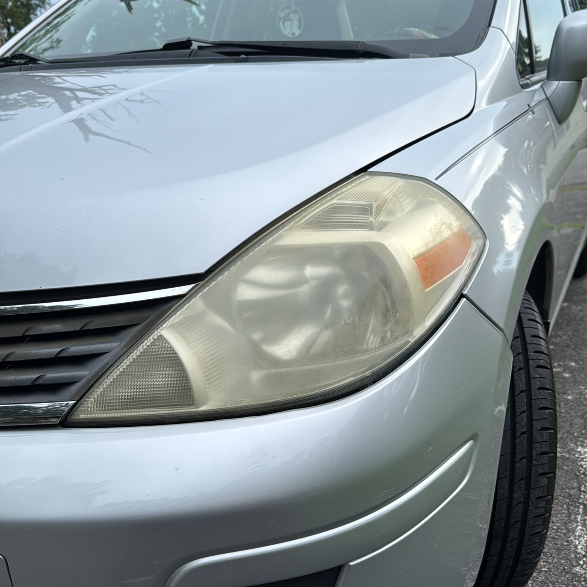 Nissan Versa Headlight Restoration Florence Alabama