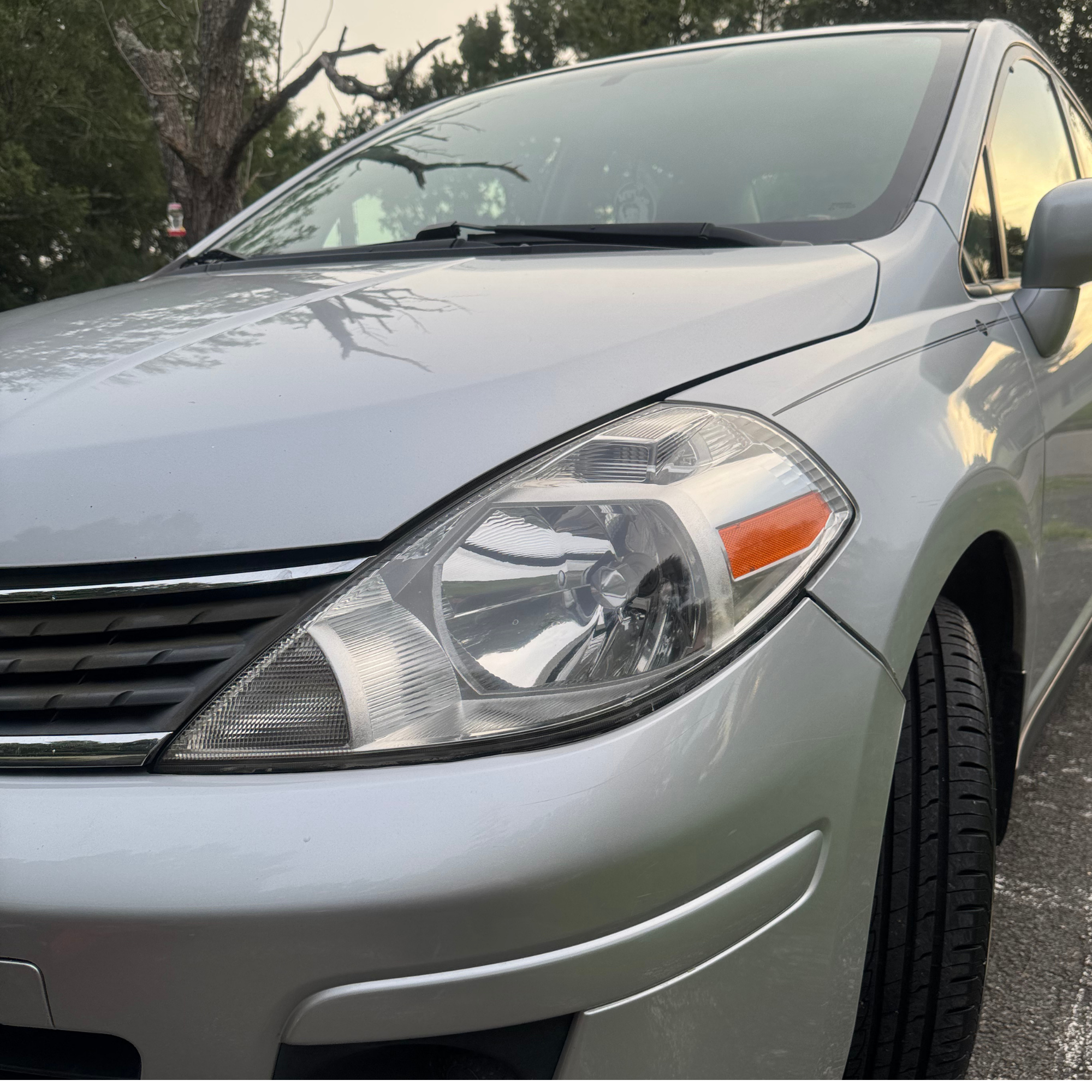 Nissan Versa Headlight Restoration Florence Alabama