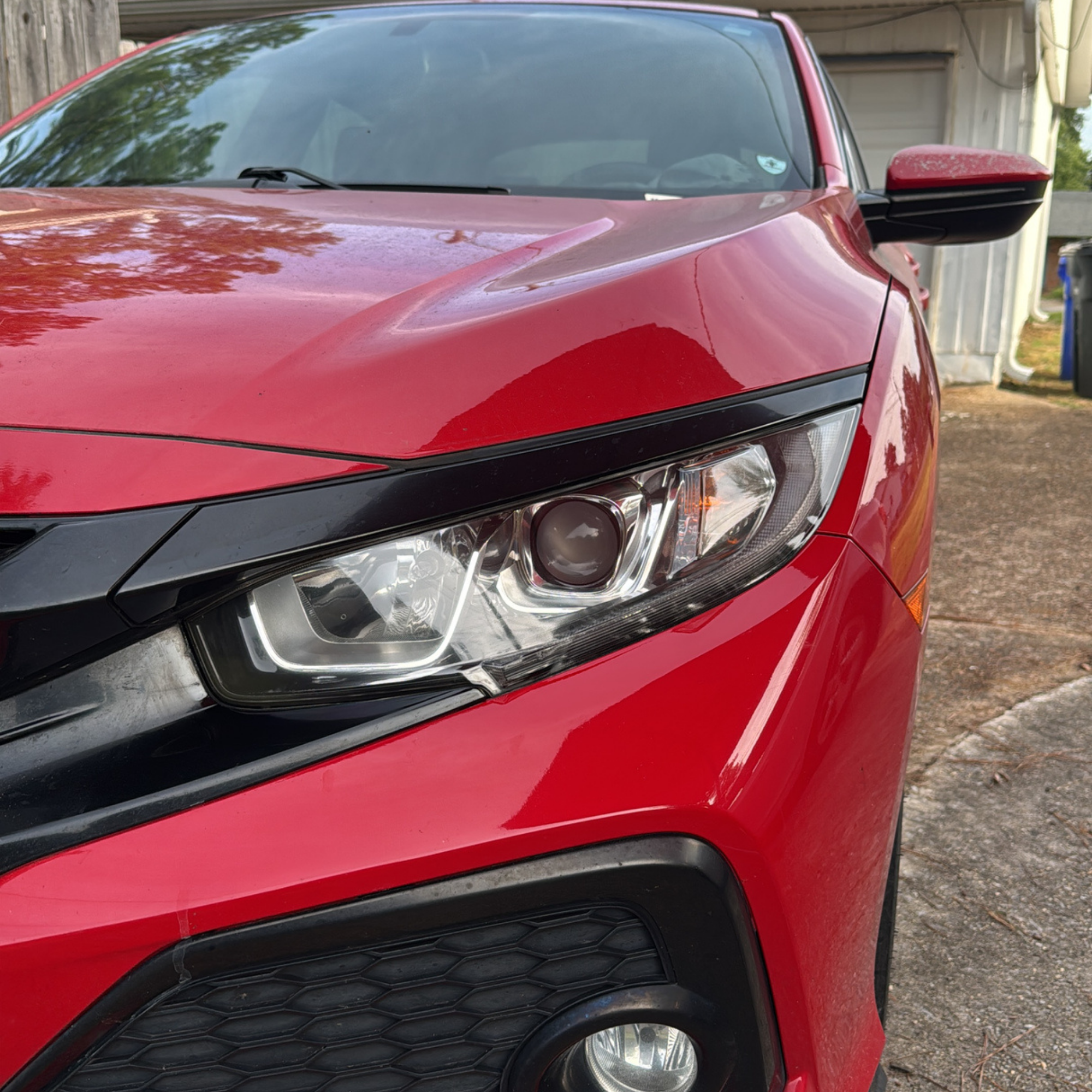Honda Civic Headlight Restoration Florence Alabama