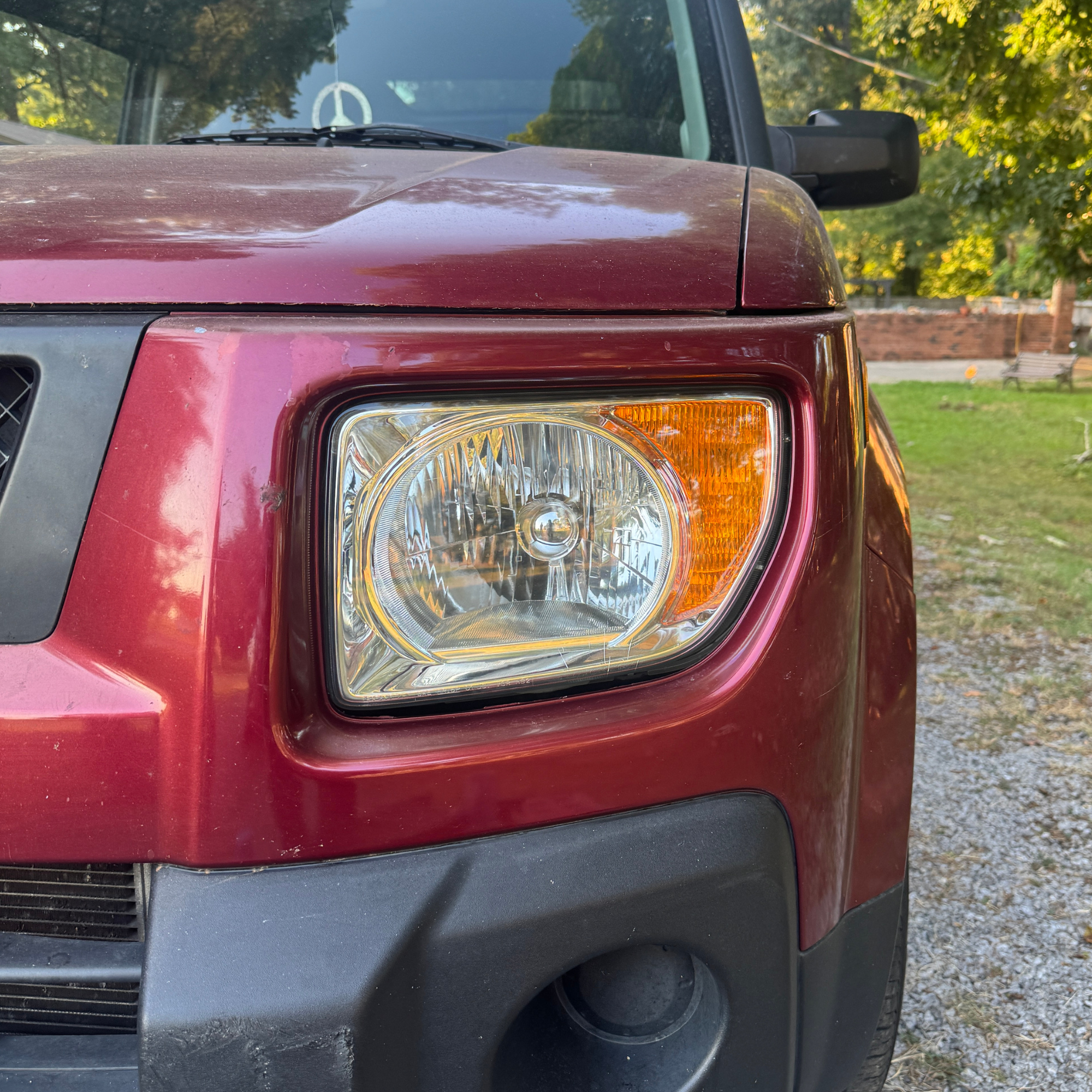 Honda Element Headlight Restoration Florence Alabama