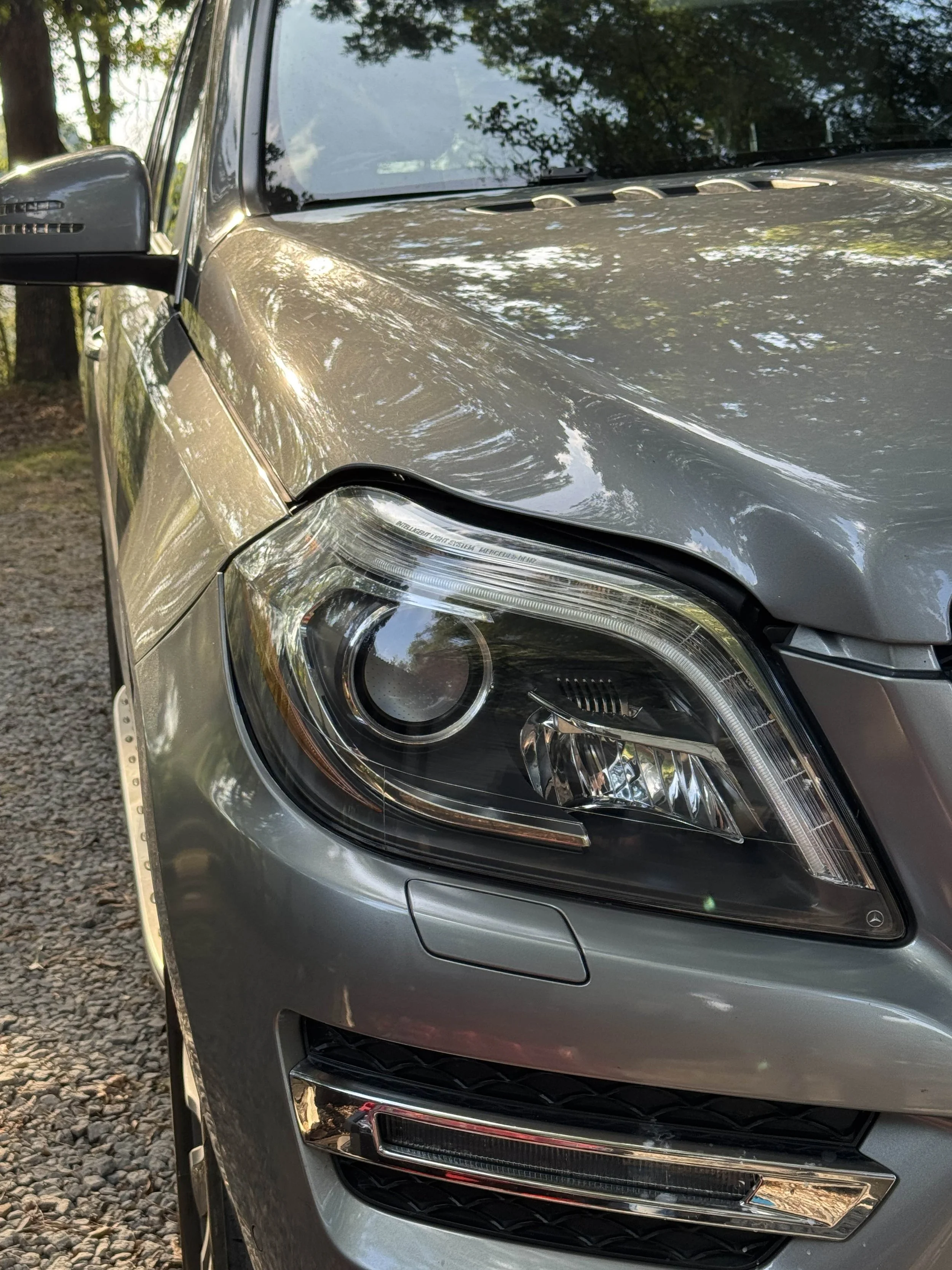 Mercedes Single Headlight restoration in Florence AL