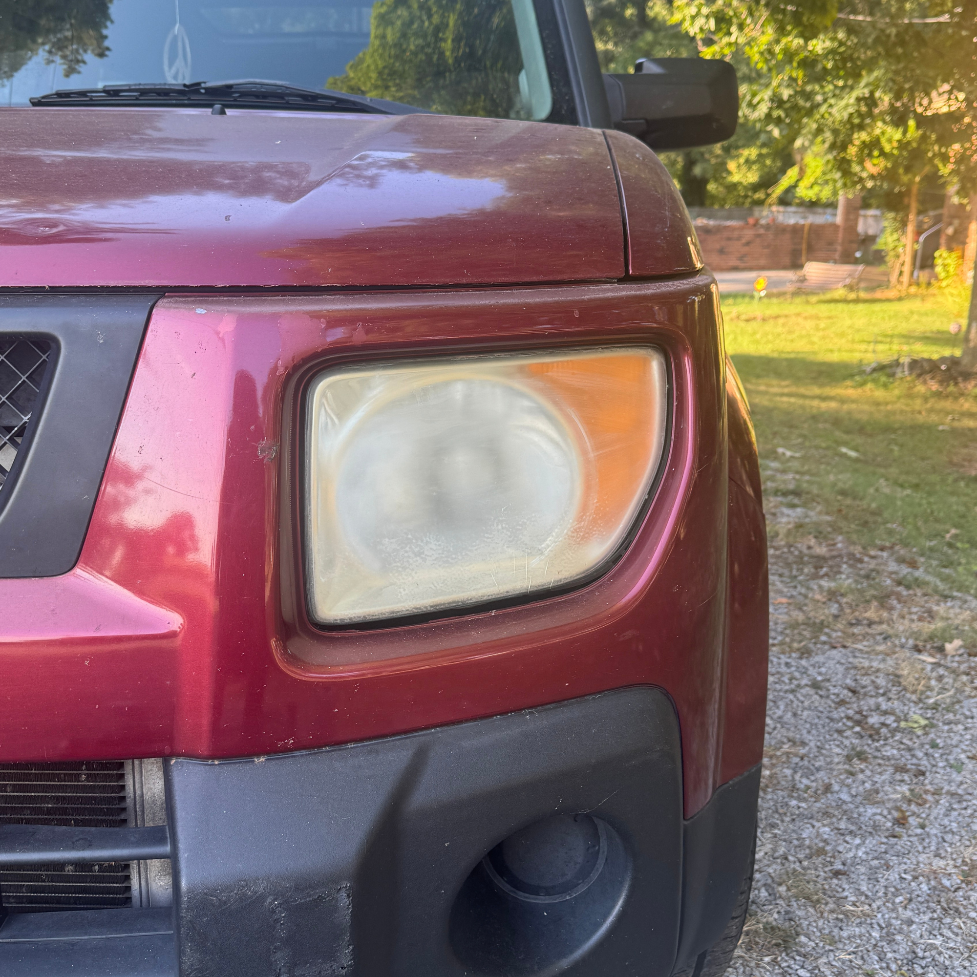 Honda Element Headlight Restoration Florence Alabama