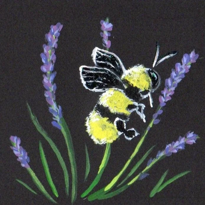 Bee on Lavender