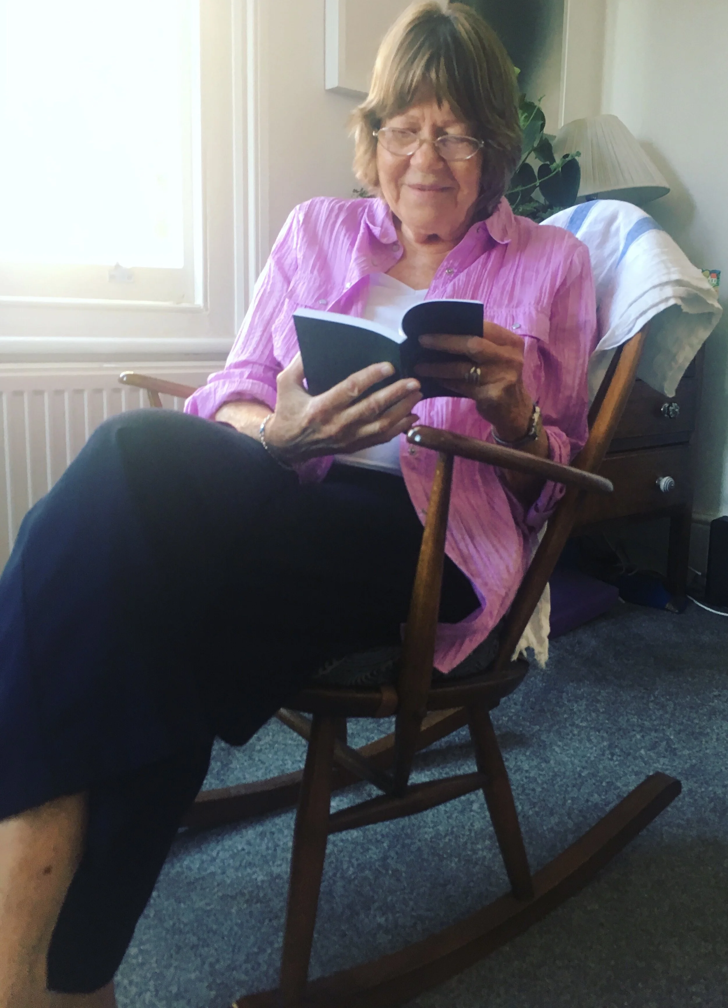 Sheila reading Odes.jpg