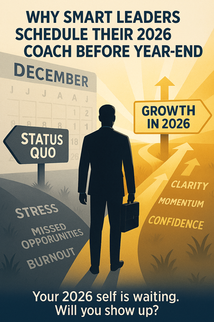 Why Smart Leaders Are Scheduling Their 2026 Coach Before the Year Ends