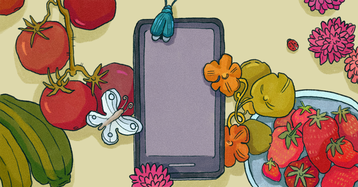 Illustration for "Gardening and Gen Z: A Cultural Takeover" 