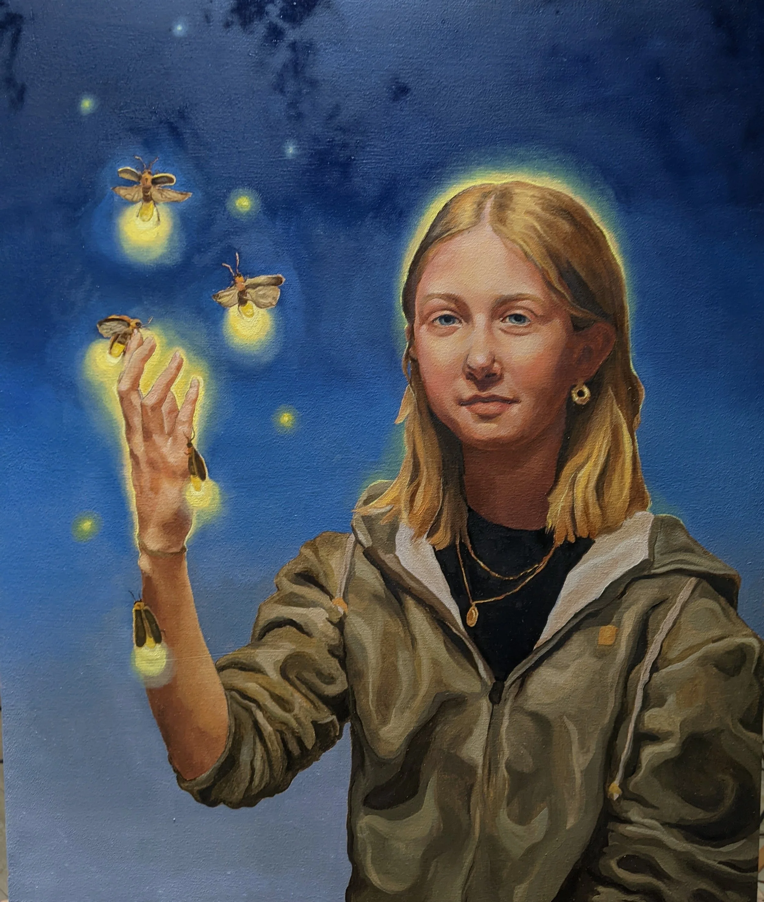 Self Portrait -
Exhibited at the Triton Museum of Art, Santa Clara, CA 05/03/2025 - 08/10/2025 