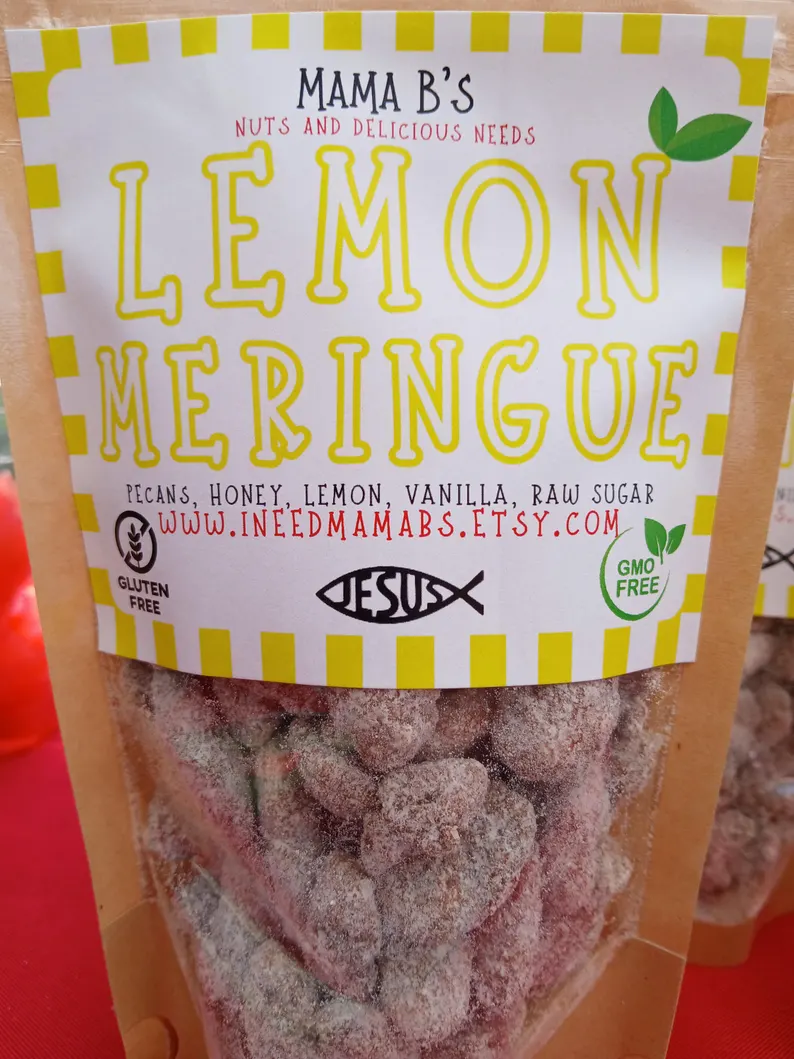 Lemon Meringue Pecans