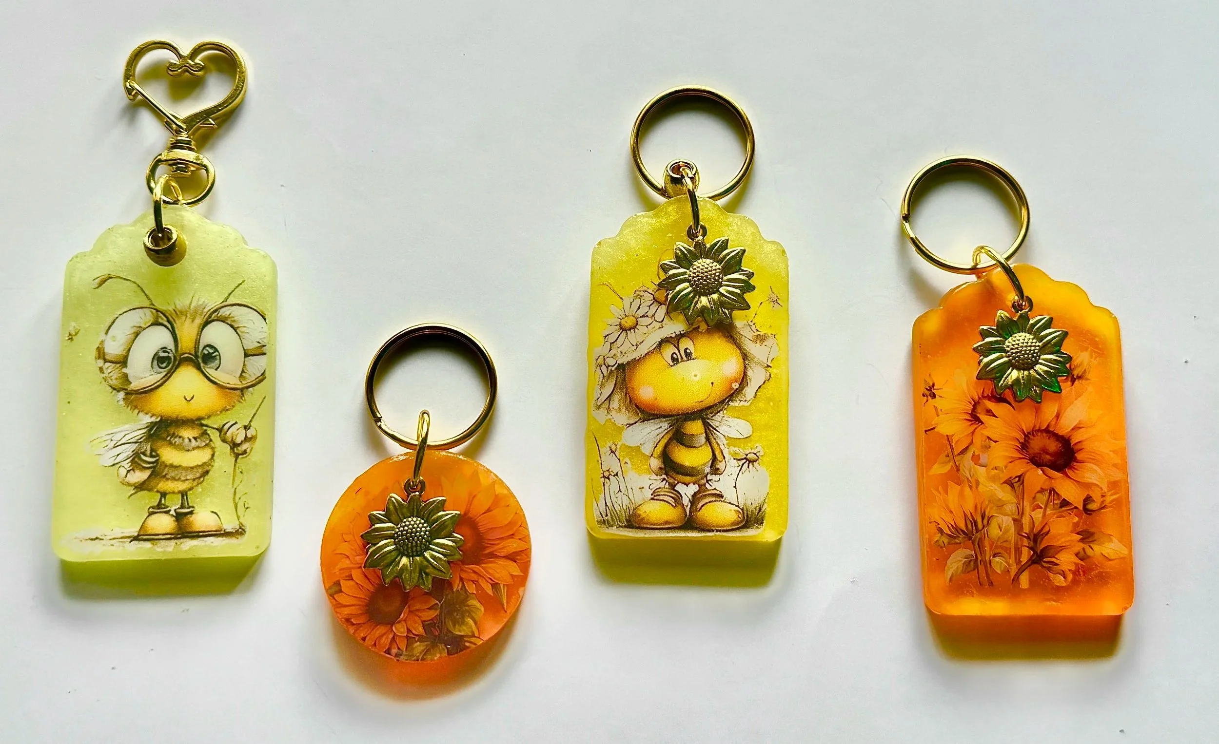 Sunflower Keychains