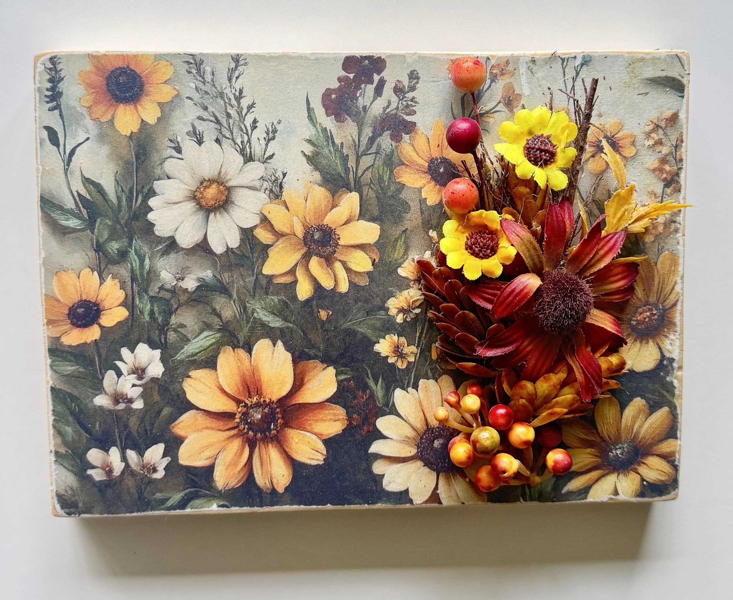 Sunflower Bliss Wood Sign