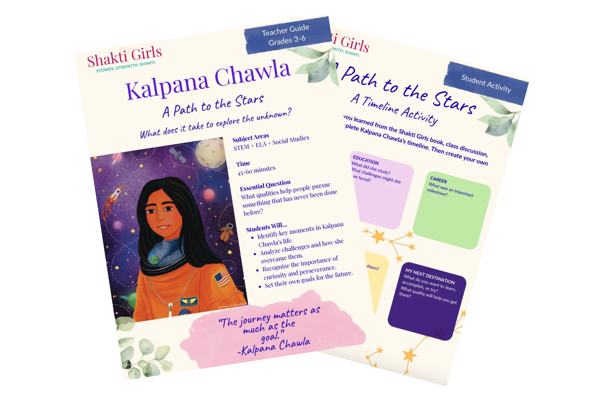 *Free* Kalpana Chawla: Dream Beyond Limits | Classroom Lesson