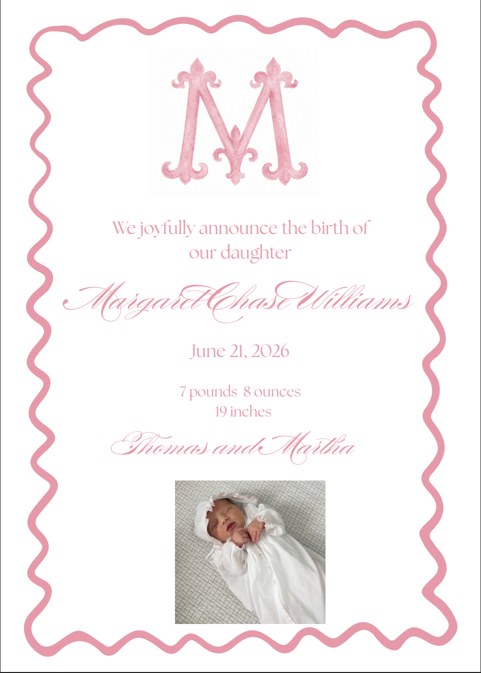 Birth Announcements