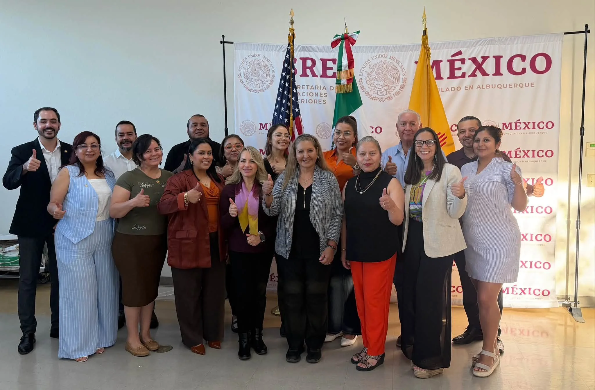 Presentación de la Cámara en el Consulado