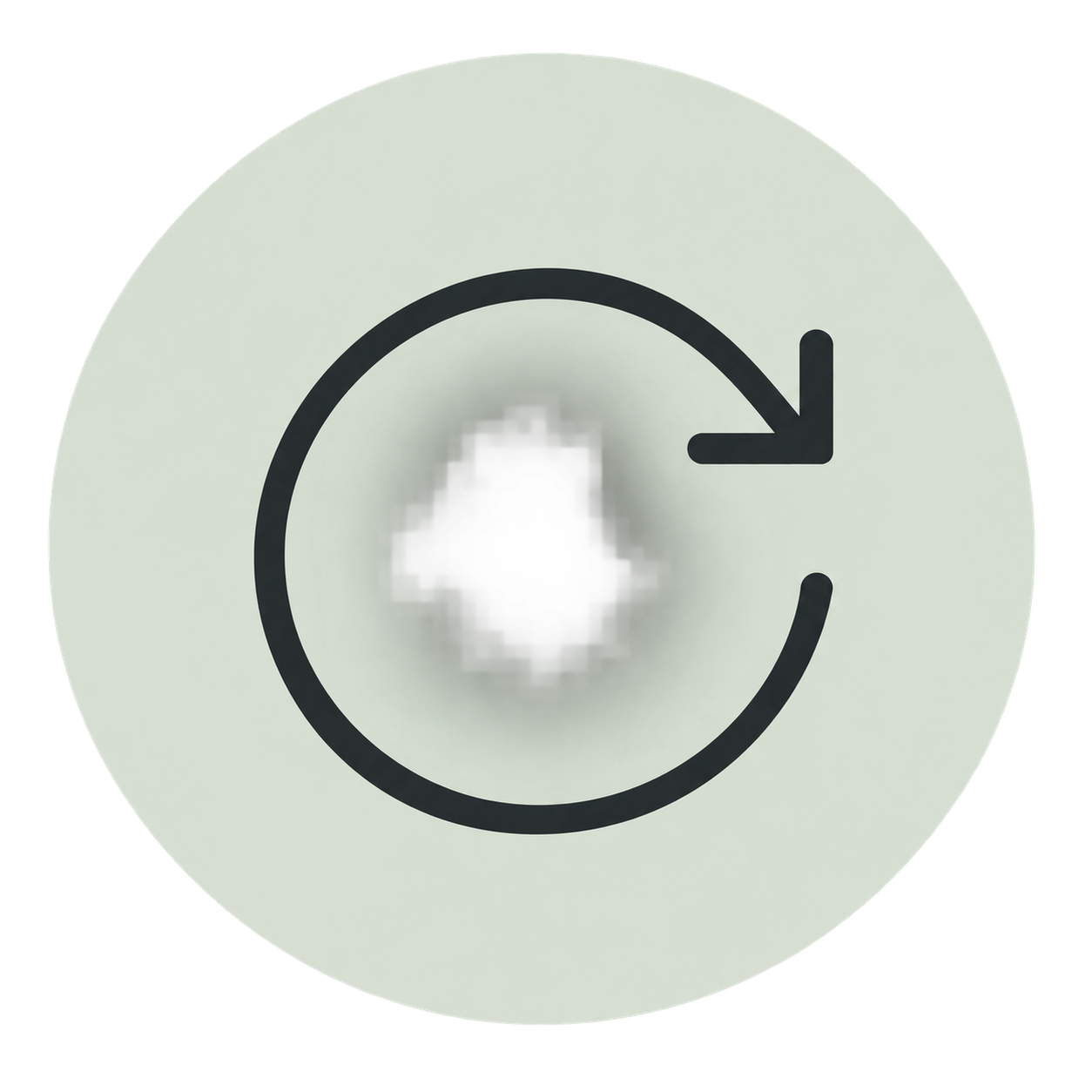 “Illustration of a circular arrow.