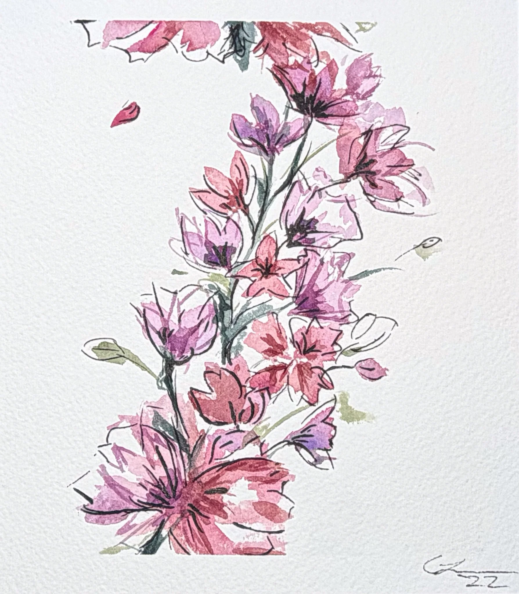 Loose Florals #2 (small)