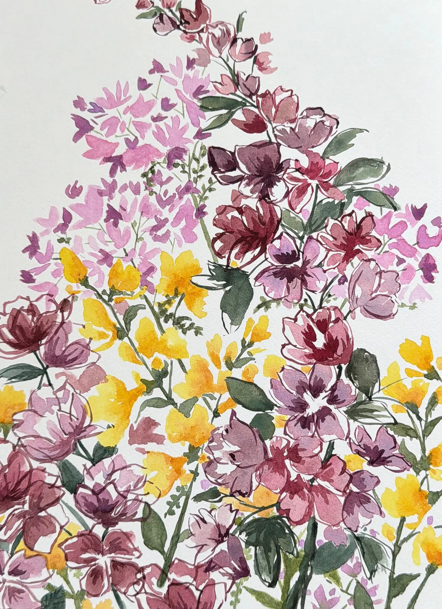 Magenta Floral