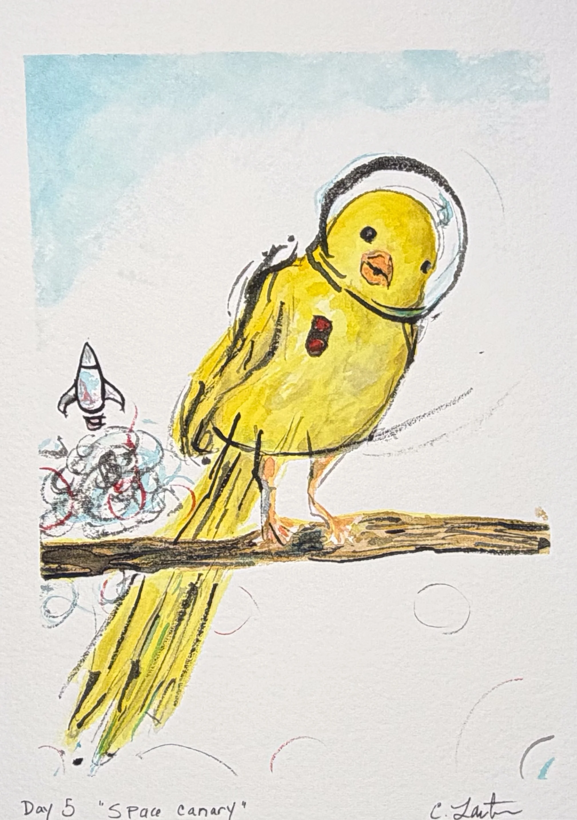 Astronaut Canary