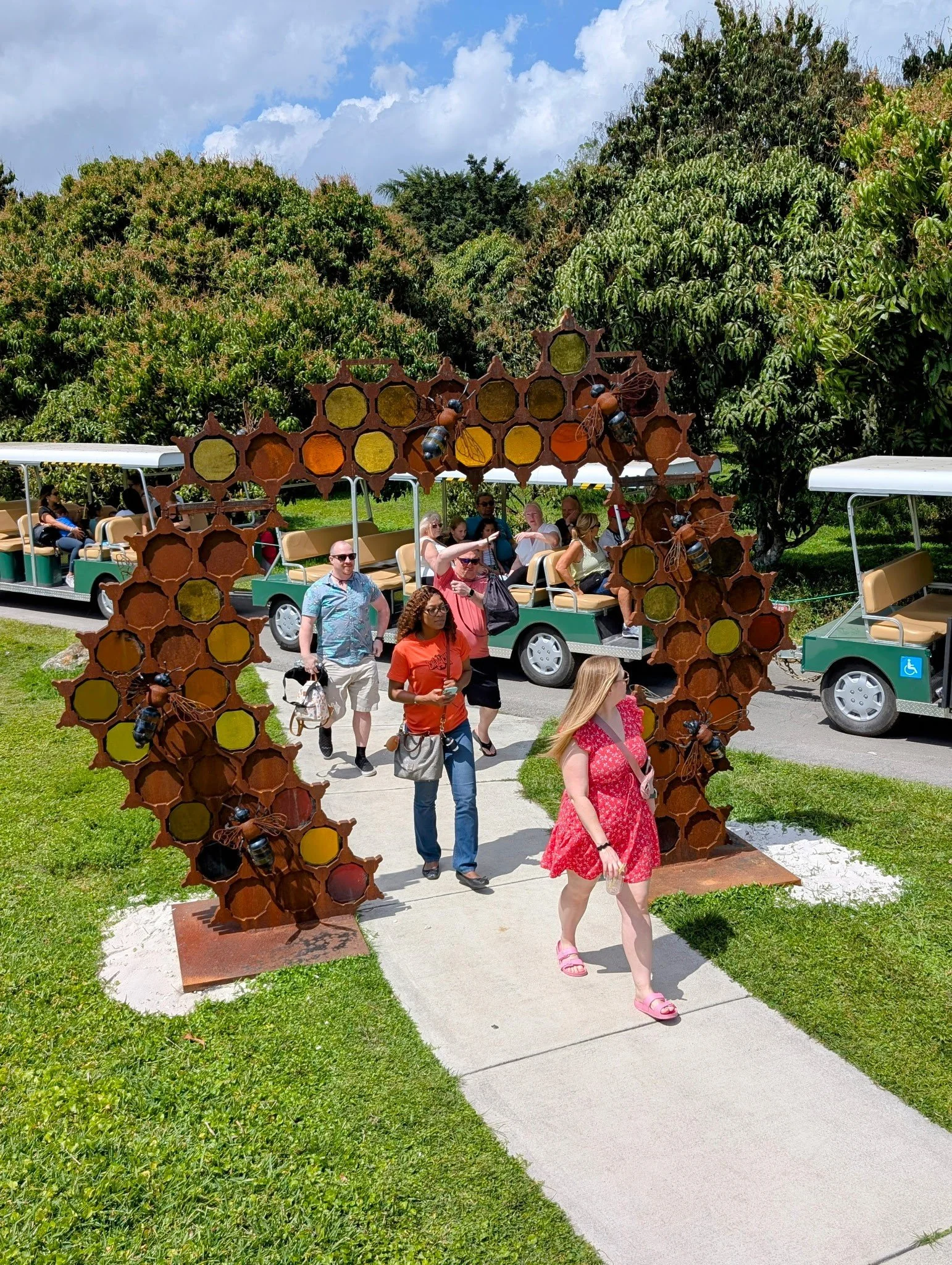 More Bees Please! - Beehive Archway