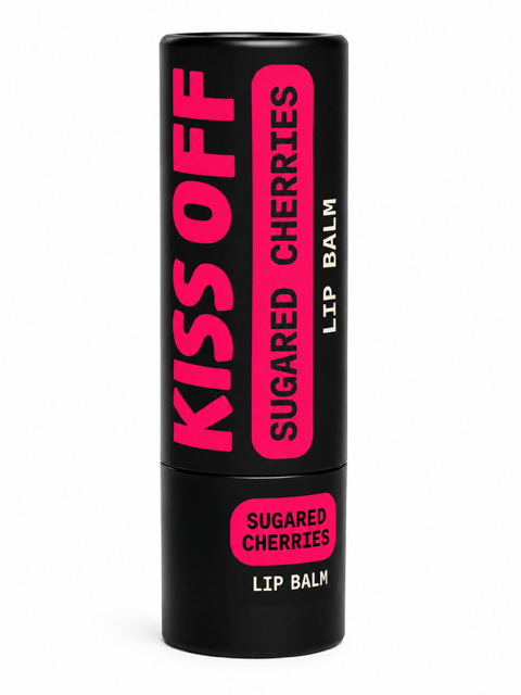 Kiss Off Lip Balm in Sugared Cherries