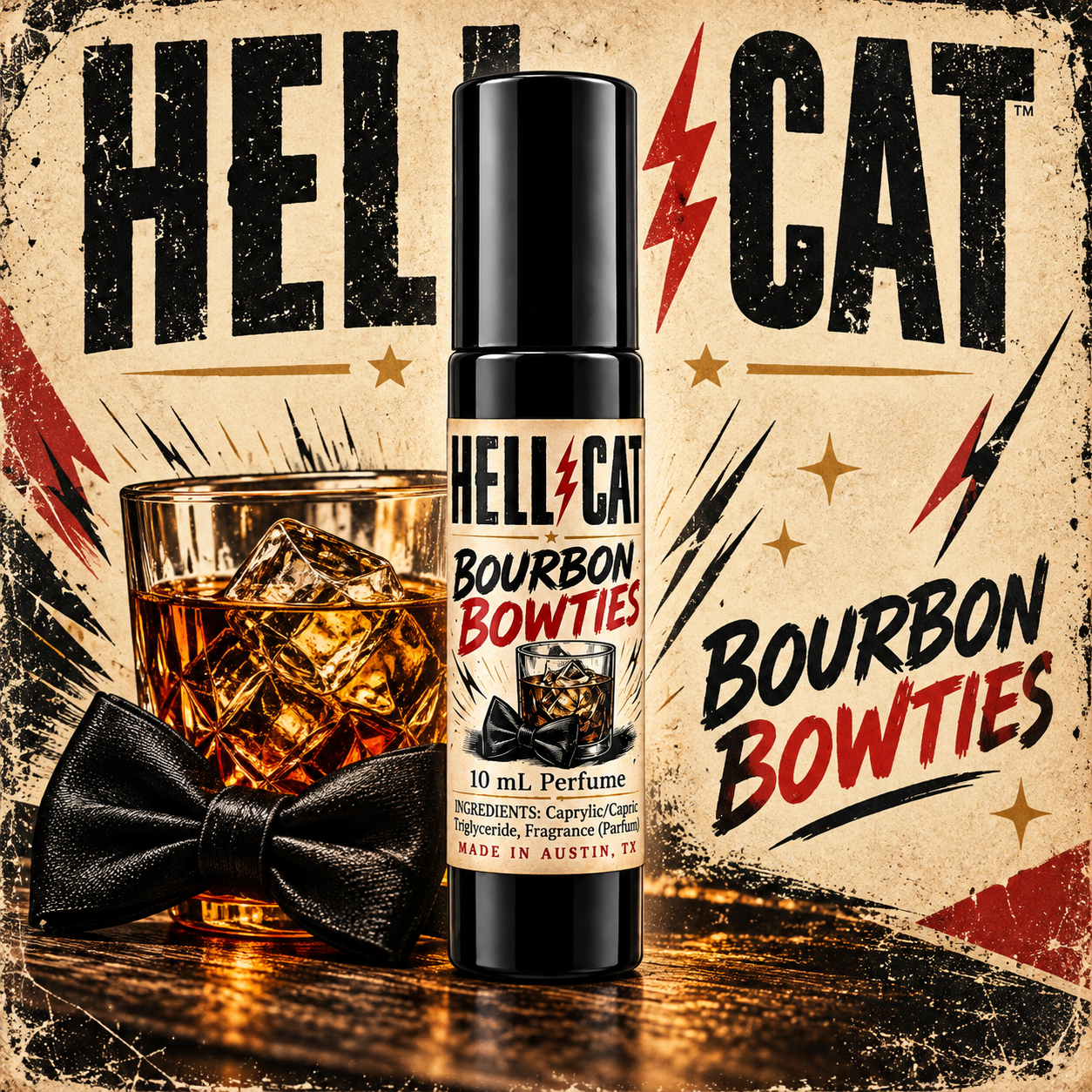 Perfume Roller Bourbon & Bowties