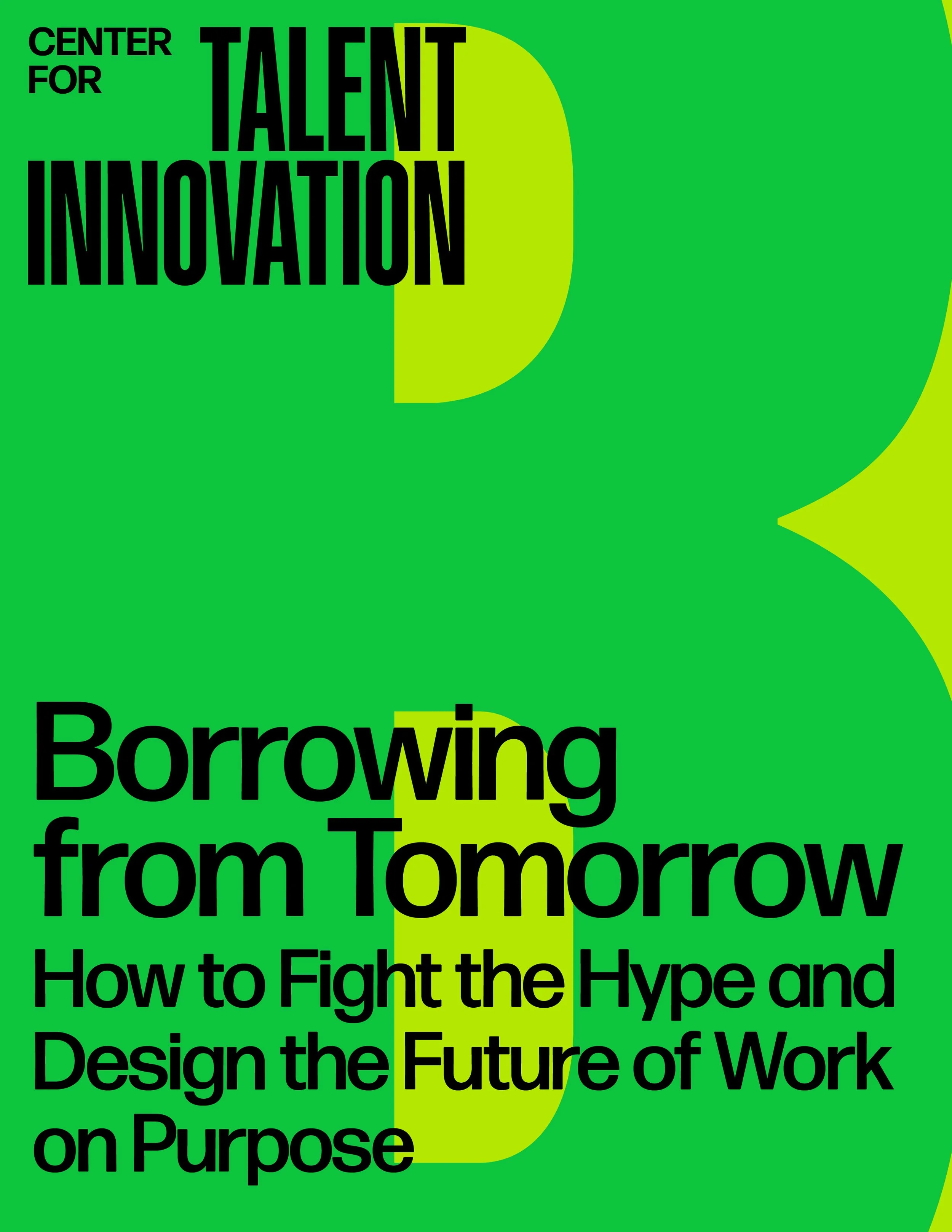 Borrowing from Tomorrow Research Launch Webinar