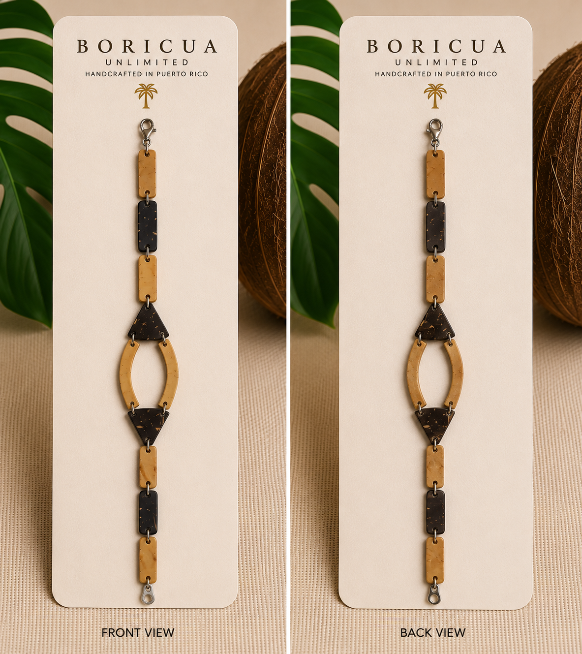 Isla Tierra Coconut Shell Bracelet