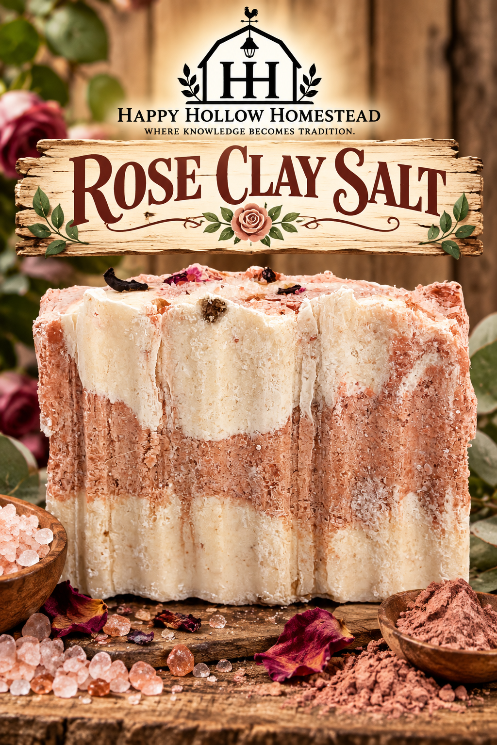 Rose Clay Salt Soap