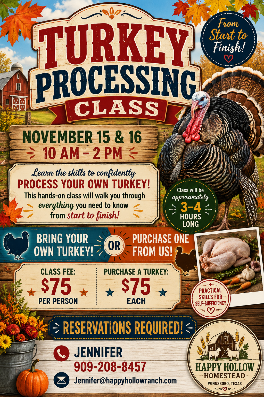 Turkey - Turkey Processing Class