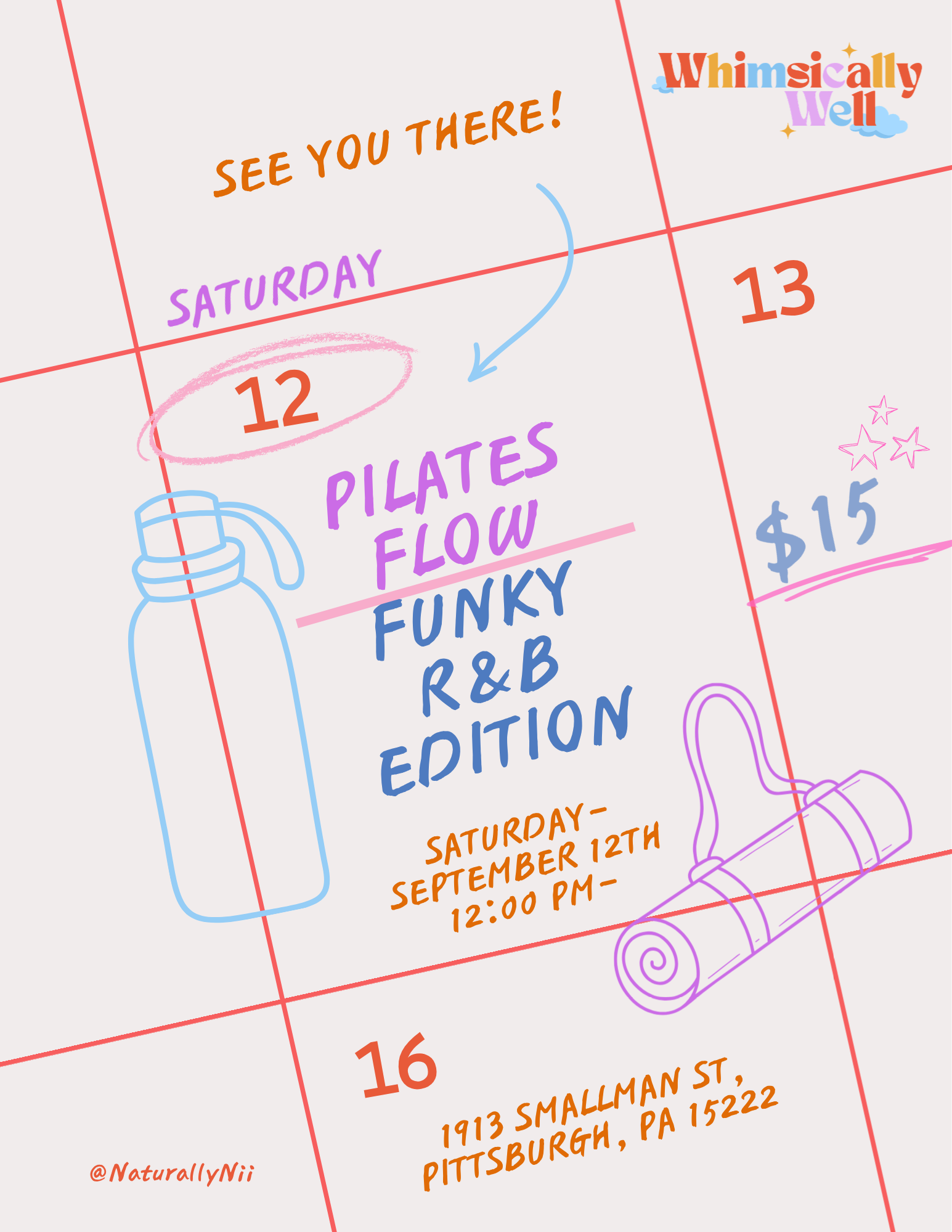 Pilates Flow: Funky R&B Edition
