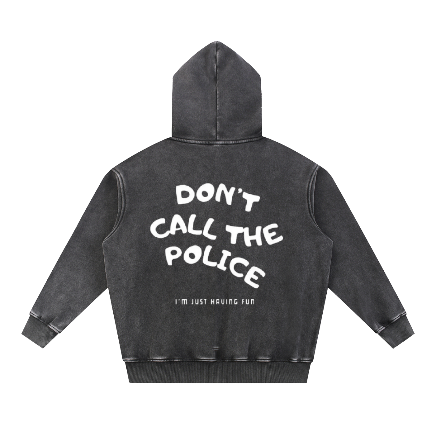 don't call the police I'm just having fun