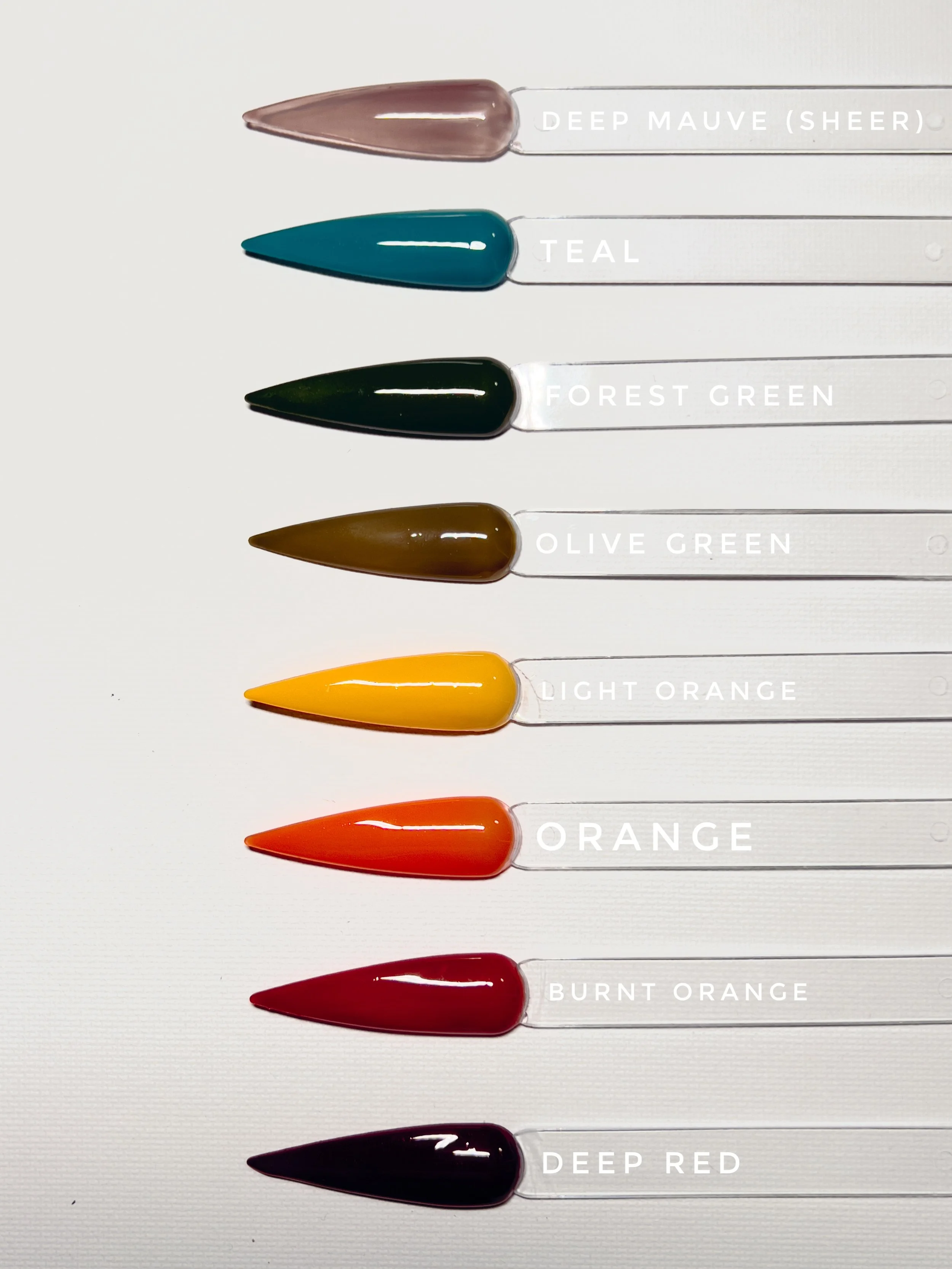 Monthly Single Colour Press-ons