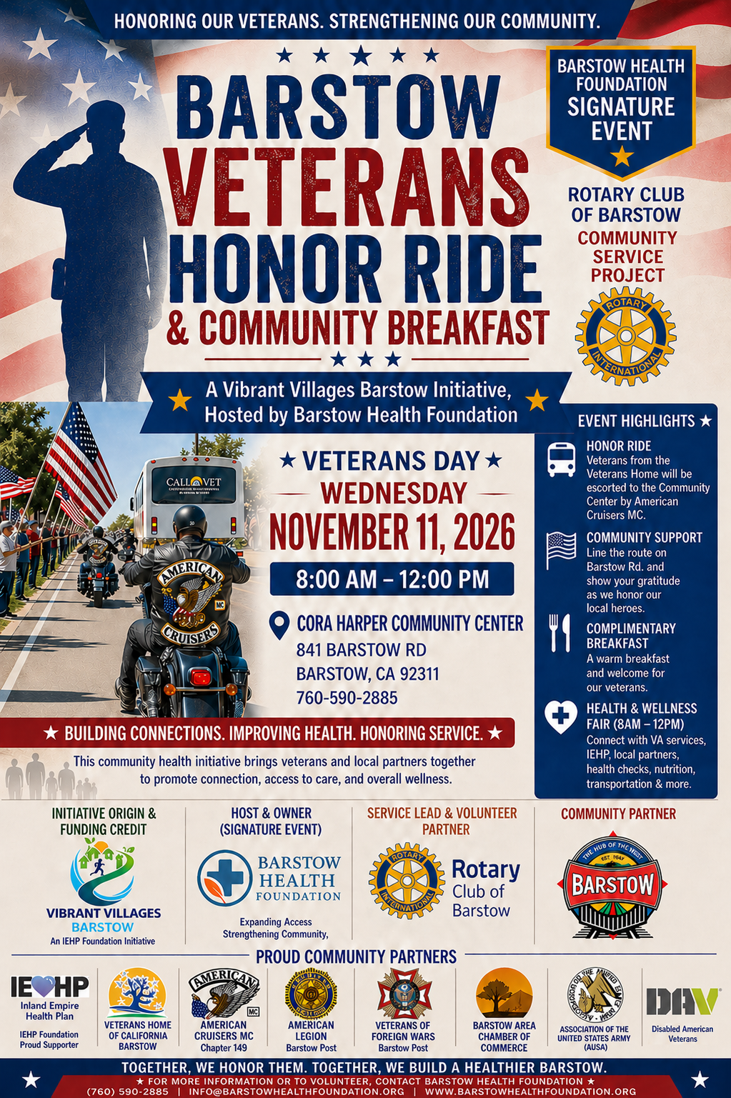 Veterans Honor Ride & Community Breakfast