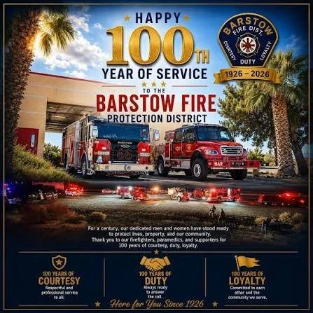 Barstow Fire Department Anniversary Celebration
