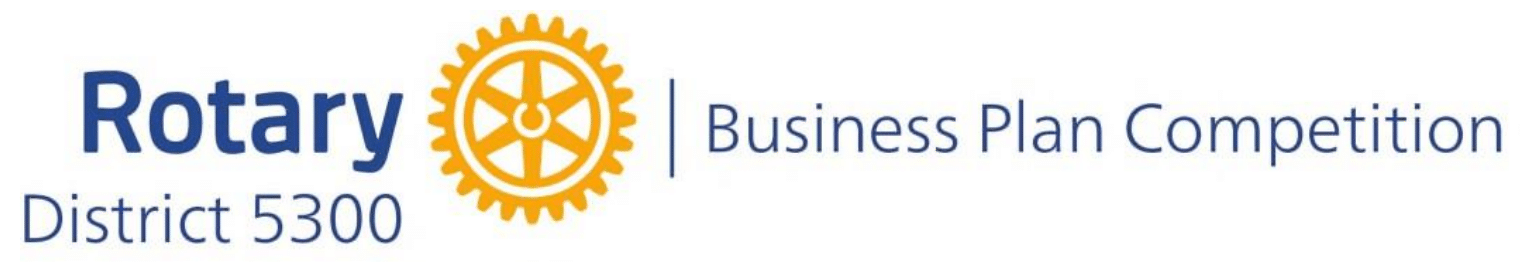 District 5300 Business Plan Competition Final