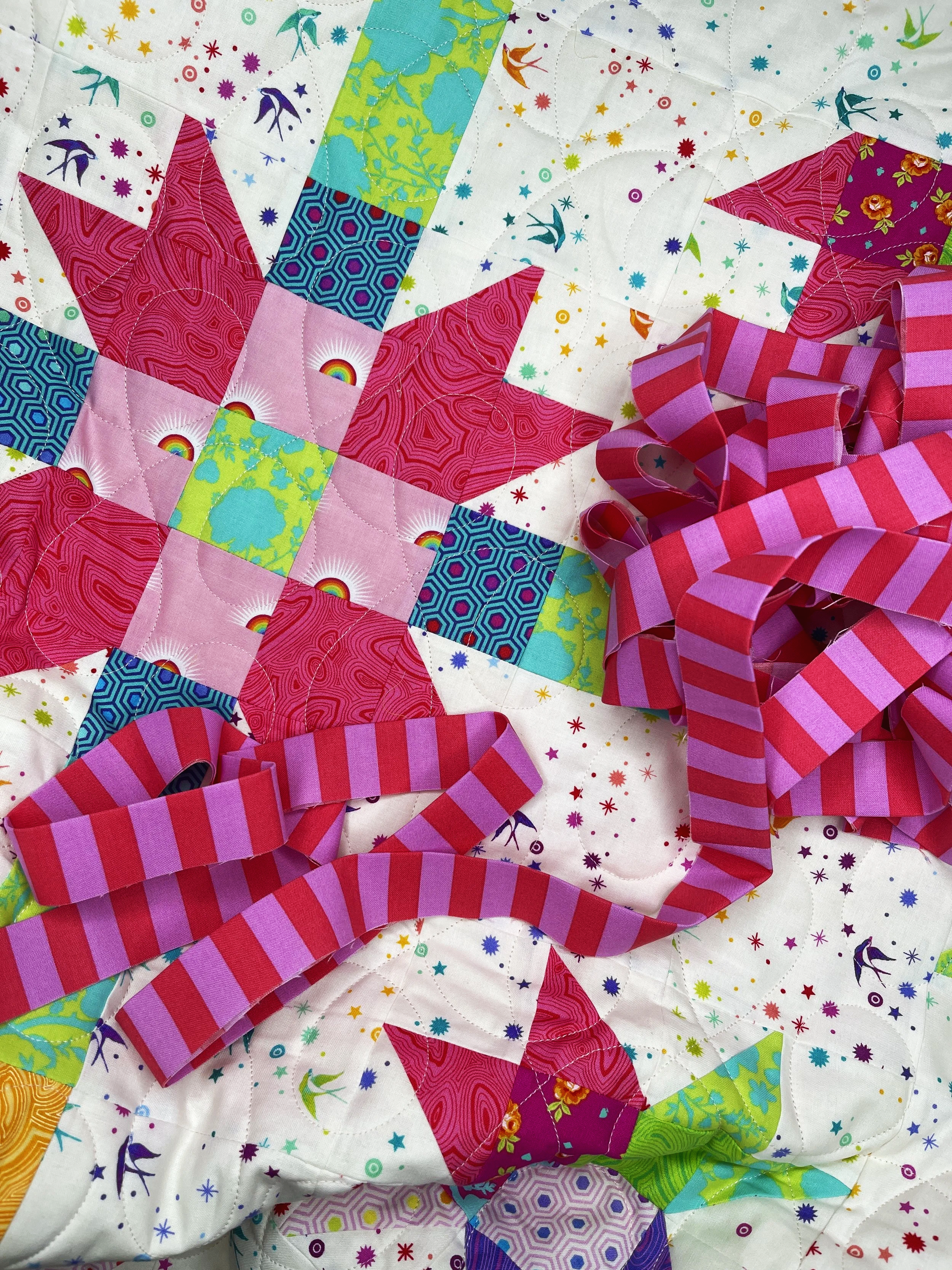 Piecing Quilt Backing